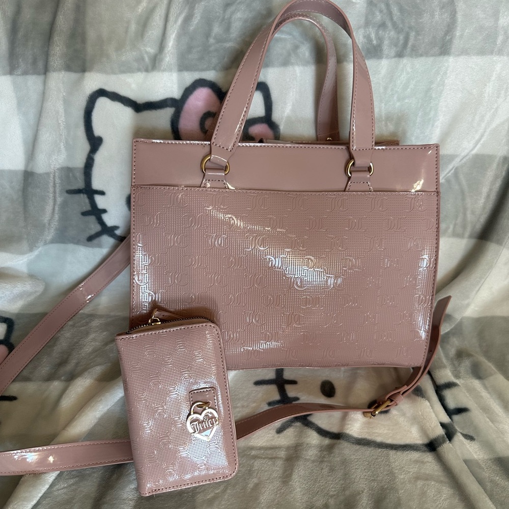 Juicy Couture Pink Women's Bag Set